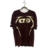 Hellstar Tee Brown Sports Logo Pill