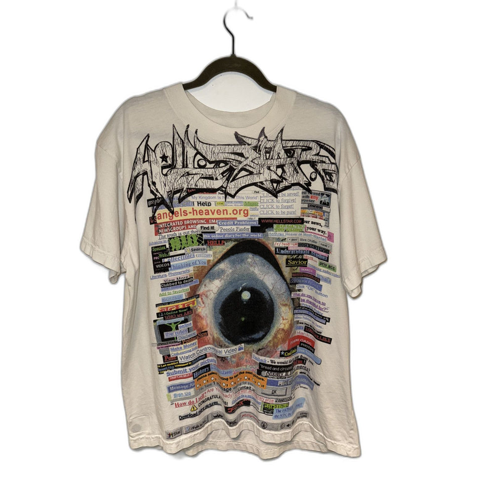 Hellstar Tee x White Internet Eye