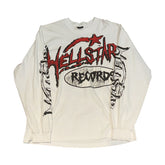 Hellstar L/S Tee White Records