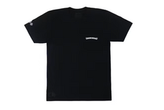 Chrome Hearts Multicolor Cemetery Cross Logo T-Shirt - Black