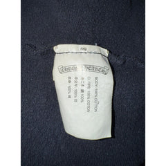 Chrome Hearts Hoodie Black Horseshoe Floral Sleeve