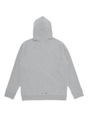 Chrome Hearts cross-patch zip-up hoodie
