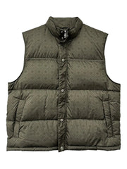 Chrome Hearts monogram-pattern padded gilet
