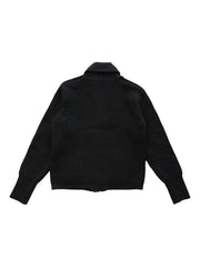Chrome Hearts cashmere cross-patch cardigan