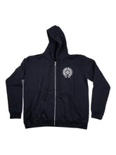 Chrome Hearts zip-up graphic hoodie