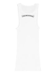 Chrome Hearts logo ribbed tank