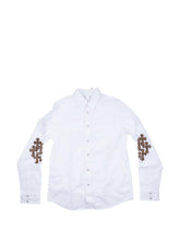 Chrome Hearts cross-embroidered shirt
