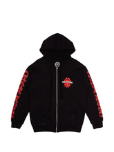 Chrome Hearts dagger logo zip hoodie