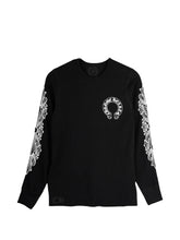 Chrome Hearts horseshoe floral thermal T-shirt