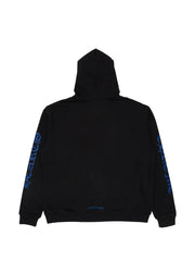 Chrome Hearts logo-print zip-up hoodie