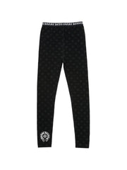 Chrome Hearts logo detail leggings