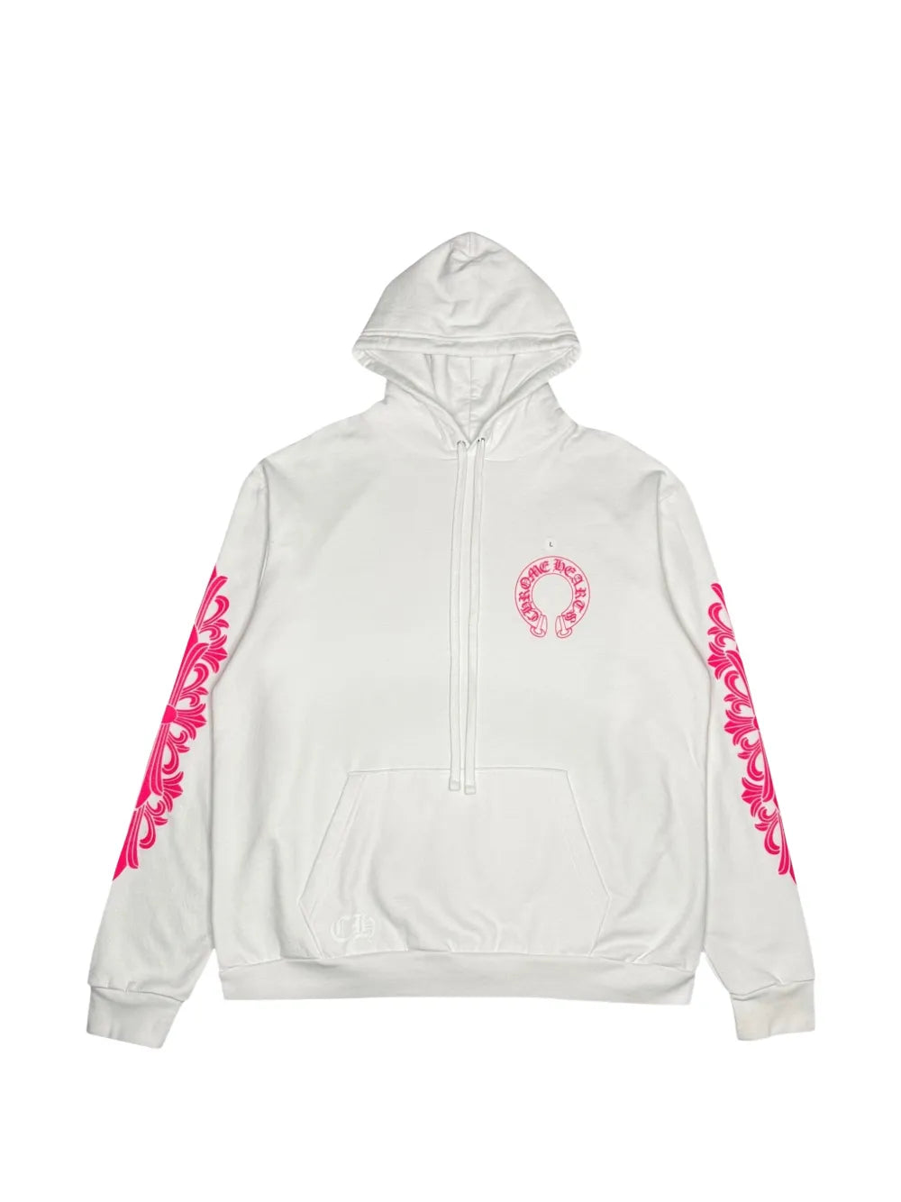 Chrome Hearts Horseshoe Floral hoodie