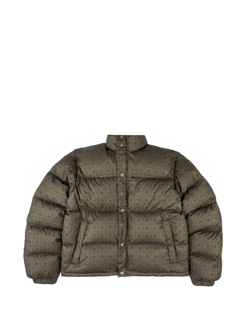 Chrome Hearts monogram-print puffer jacket