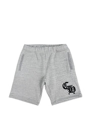 Chrome Hearts logo-print logo-plaque shorts
