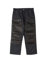 Chrome Hearts leather double-knee carpenter trousers