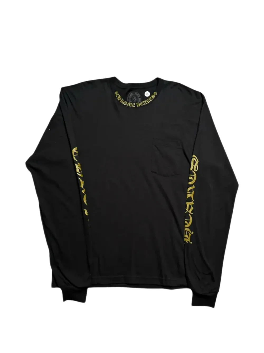 Chrome Hearts logo-print long-sleeve top