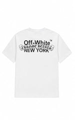 Chrome Hearts NY Cross Patchwork T-Shirt White