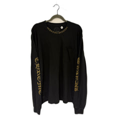 Chrome Hearts L/S Tee Black Olive Neck Logo *Chrome Hearts*