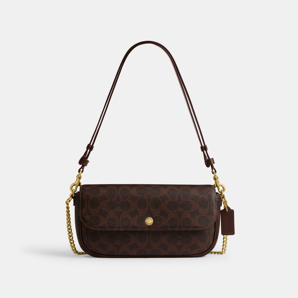 Brook Flap Chain Bag In Signature Canvas