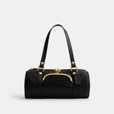 Kisslock Barrel Bag