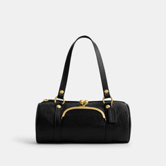 Kisslock Barrel Bag