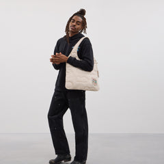 Coachtopia Loop Flat Tote With Cloud Quilting