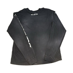 Hellstar L/S Tee Black Sports Logo Gray