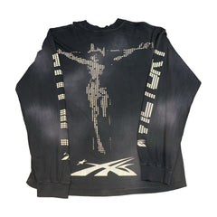 Hellstar L/S Tee Black Braile Logo P2P