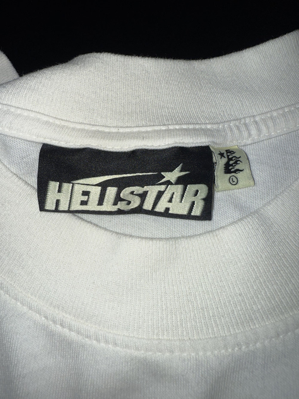 Hellstar Tee Tan Orange Cross