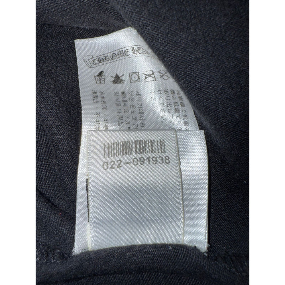 Chrome Hearts L/S Tee Black Cross Sleeve Print
