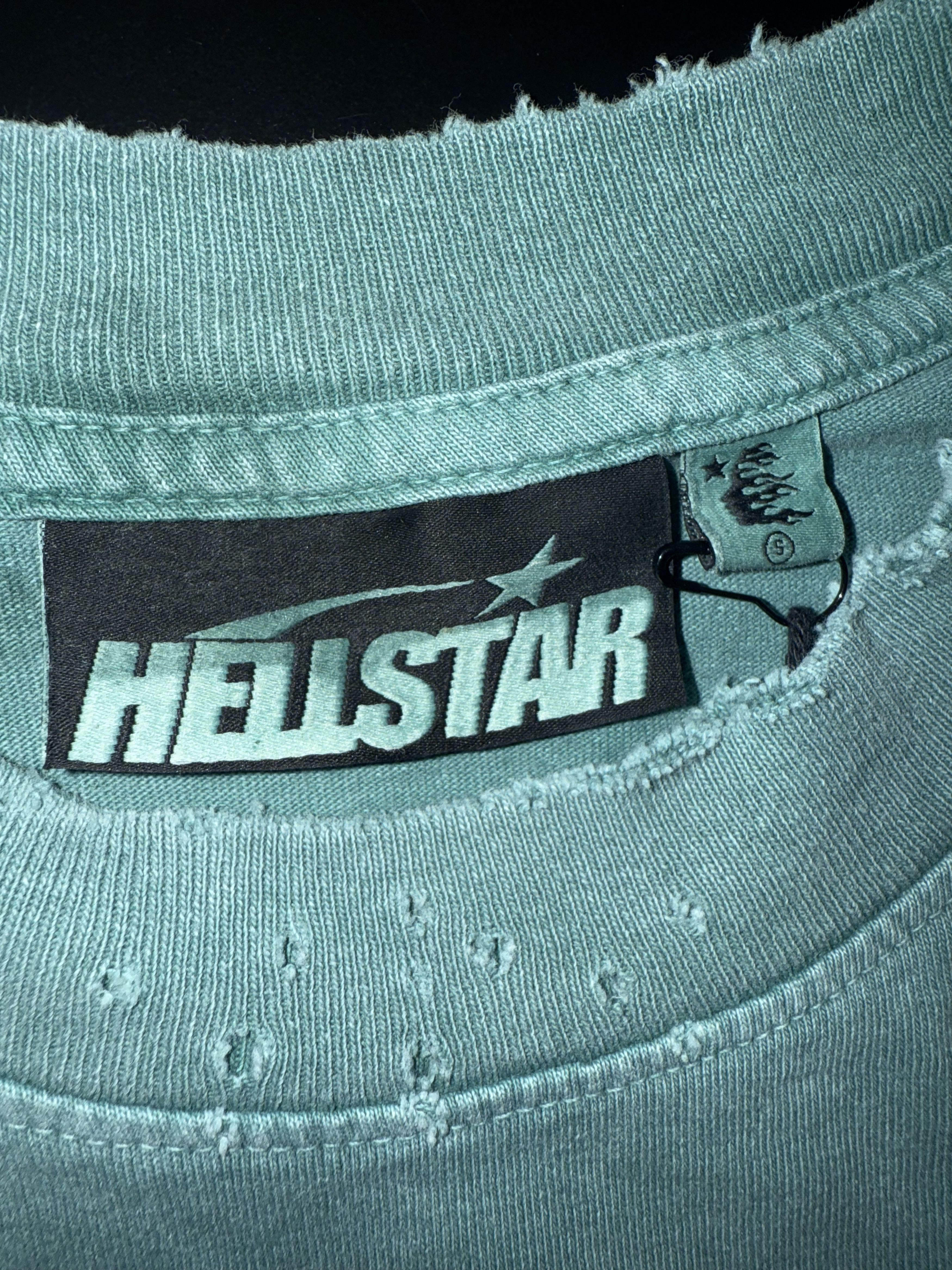 Hellstar Tee Green Jesus Puppet