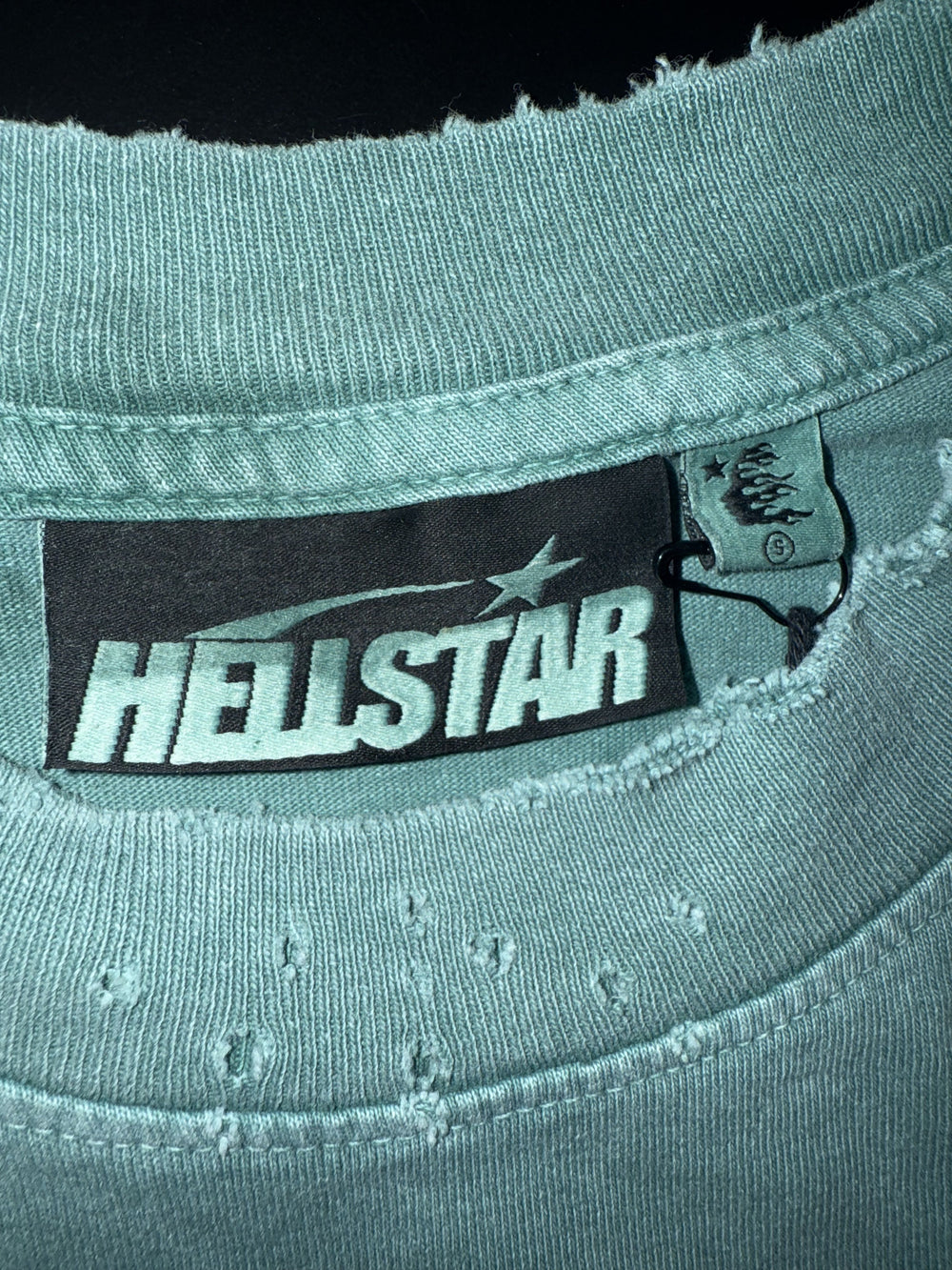Hellstar Tee Green Jesus Puppet