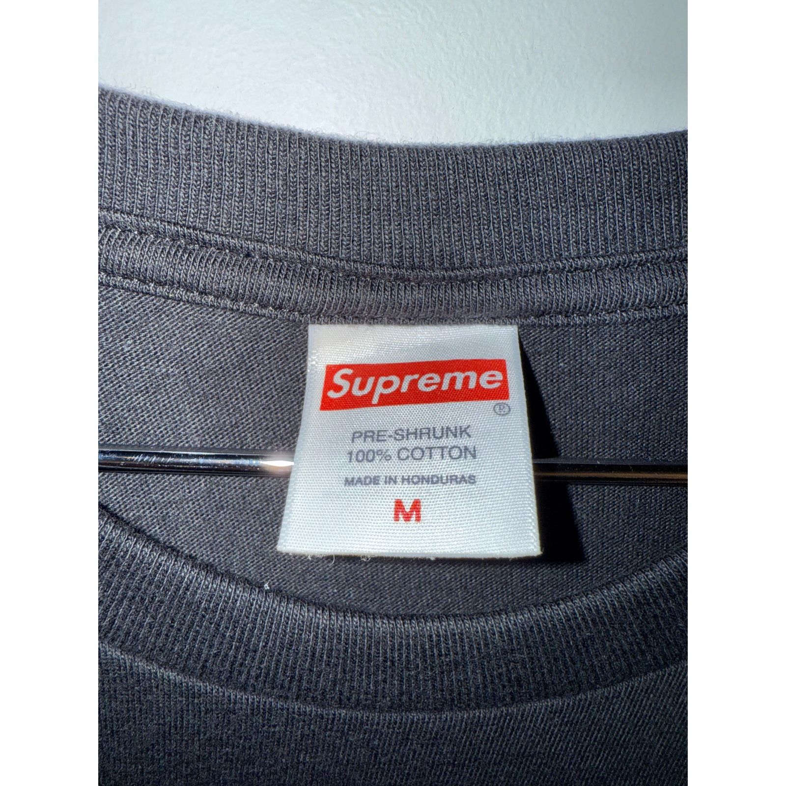 Supreme Tee Black Grim Reaper