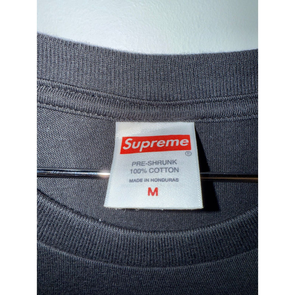 Supreme Tee Black Grim Reaper