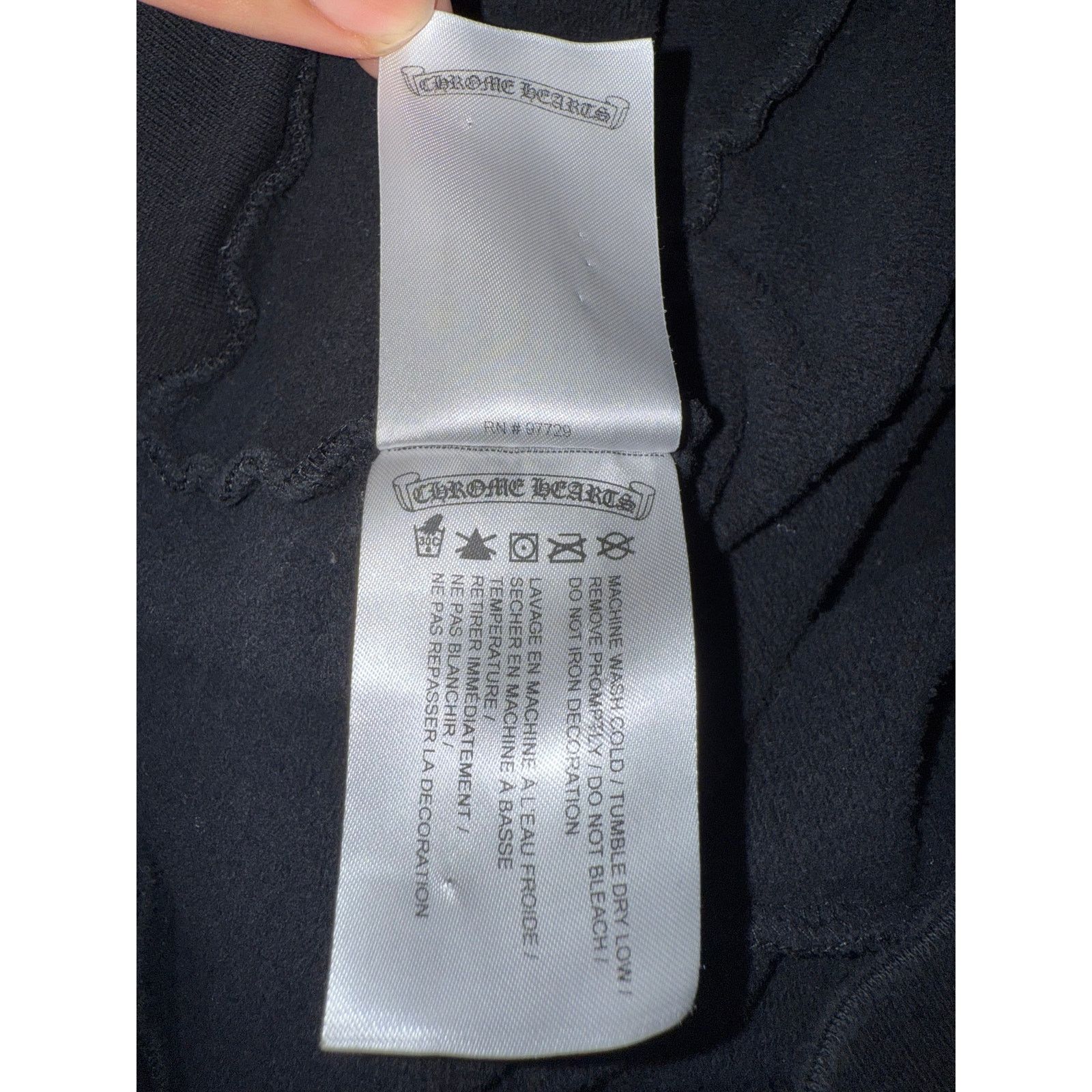 Chrome Hearts Hoodie Black T Bar