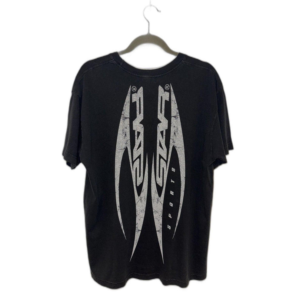 Hellstar Tee Black Running Man Wings