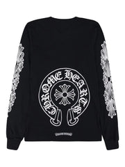 Chrome Hearts Horseshoe-logo long-sleeve T-shirt
