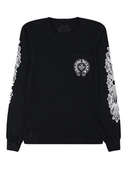 Chrome Hearts Horseshoe-logo long-sleeve T-shirt