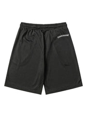 Chrome Hearts logo-patch shorts