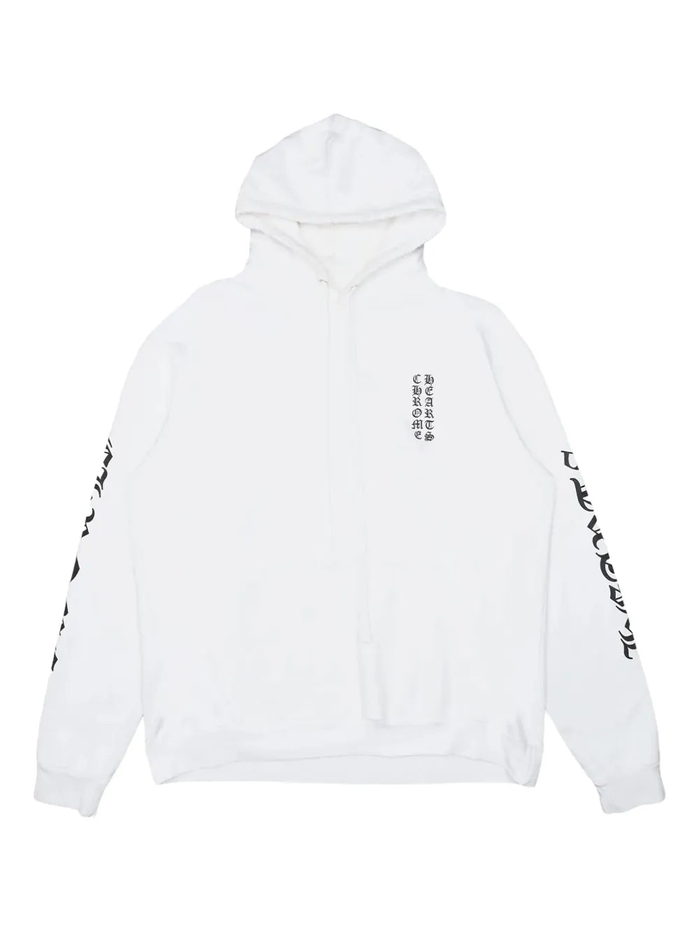 Chrome Hearts logo-print hoodie