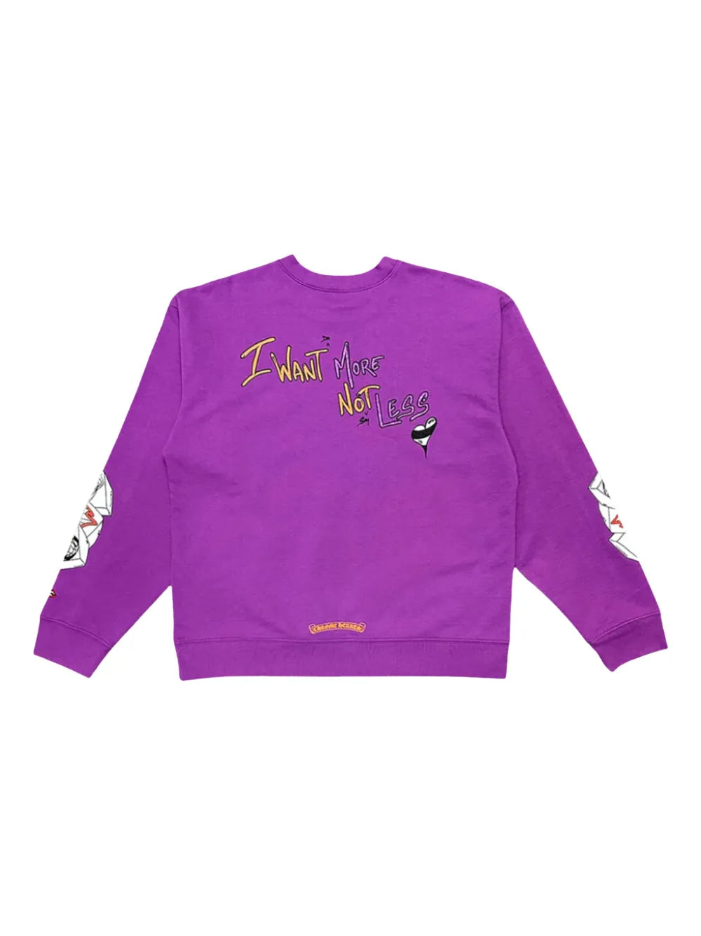 Chrome Hearts Matty Boy Want More Not Less long sleeve T-shirt