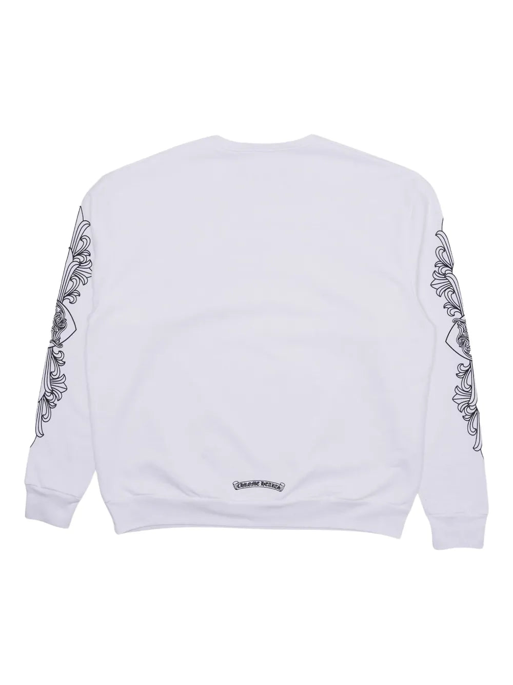 Chrome Hearts floral-print crew-neck sweatshirt