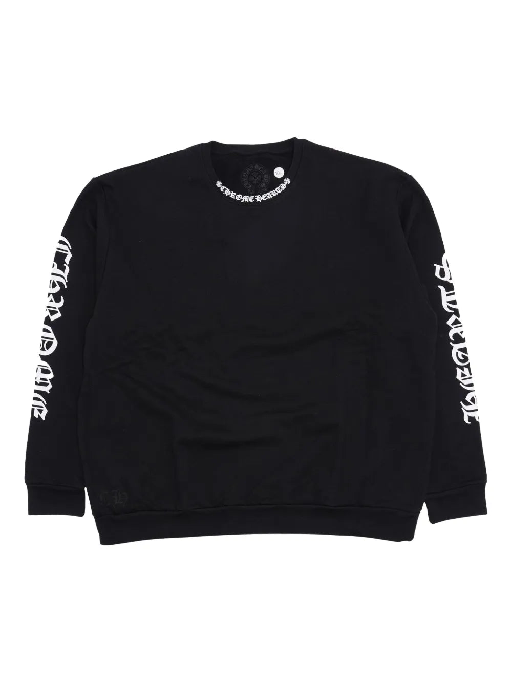 Chrome Hearts neck-logo long-sleeve sweatshirt