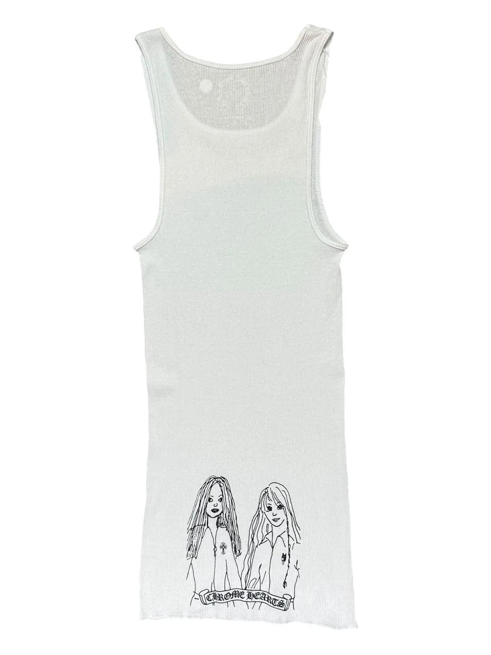 Chrome Hearts graphic tank top