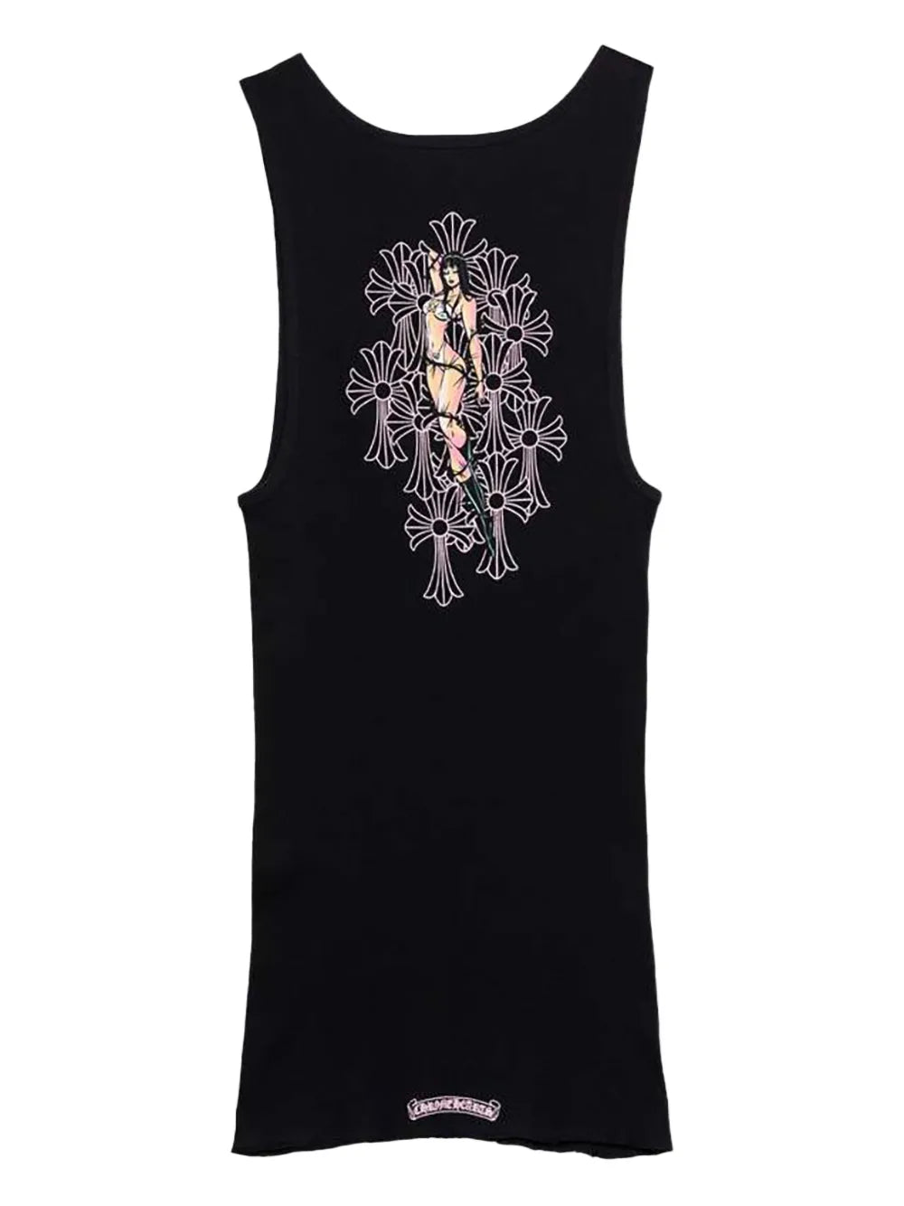 Chrome Hearts deadly doll graphic tank top