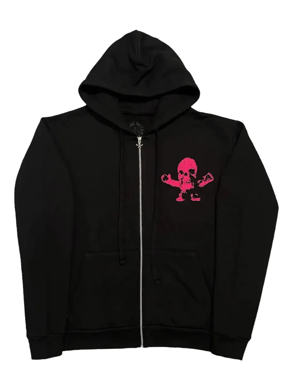 Chrome Hearts skull zip-up FOTI