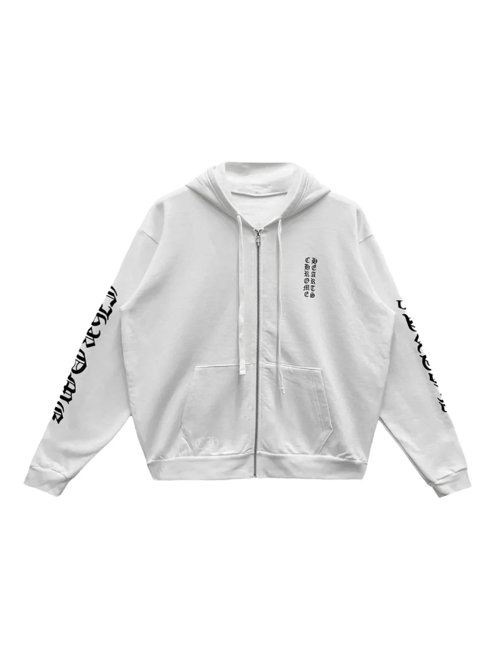 Chrome Hearts monogram zip hoodie