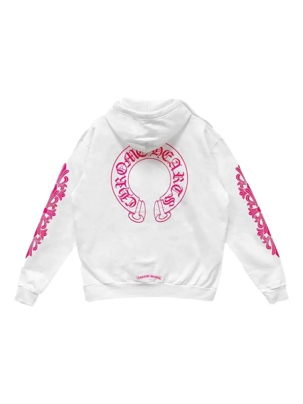Chrome Hearts horseshoe-logo graphic hoodie