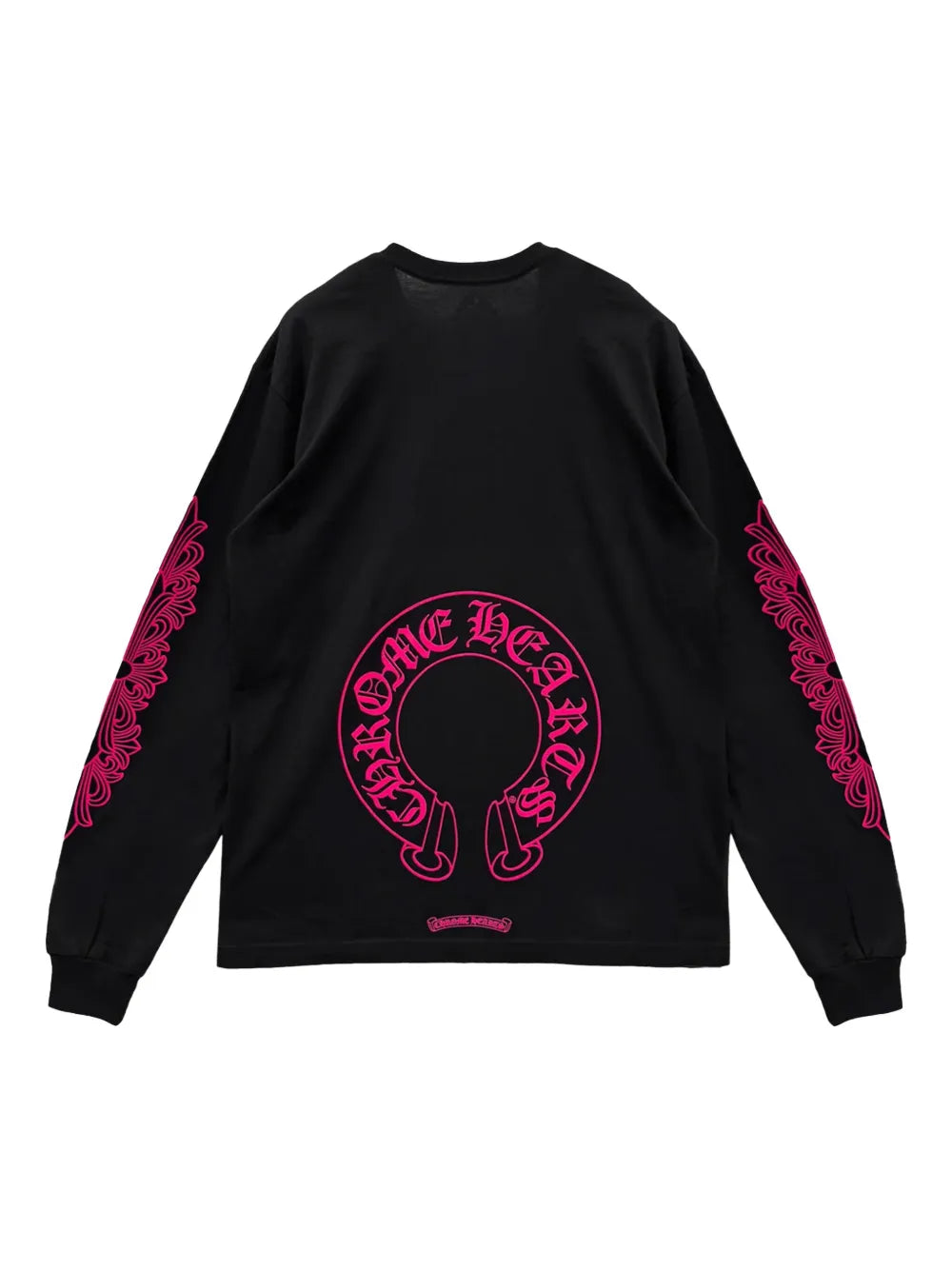 Chrome Hearts horseshoe-print long-sleeve top