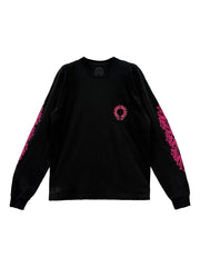 Chrome Hearts horseshoe-print long-sleeve top